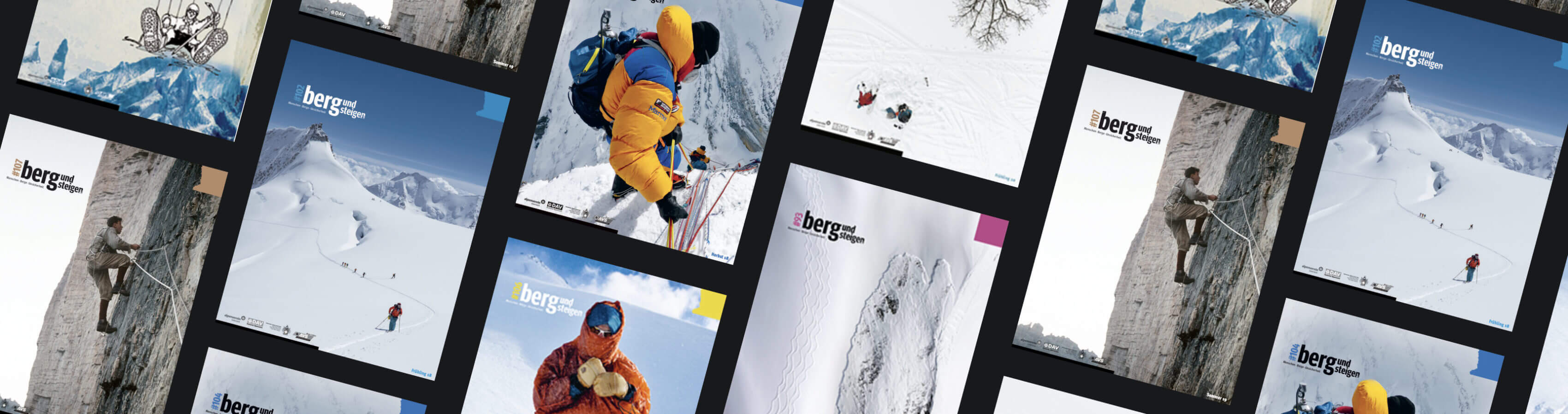 bergundsteigen ausgaben archiv coverflow